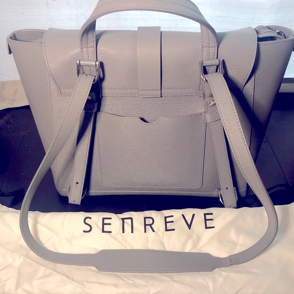 Senreve Maestra (large) Mimosa bag in Storm (grey) - Picture 4 of 16